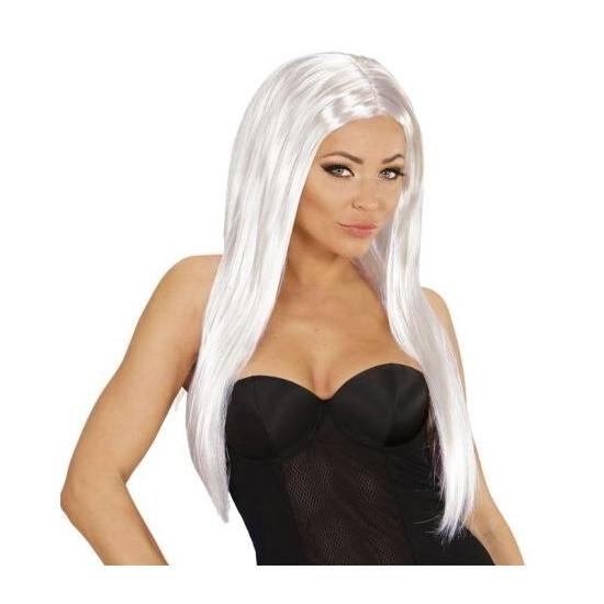 Peluca Melenas Blancas.