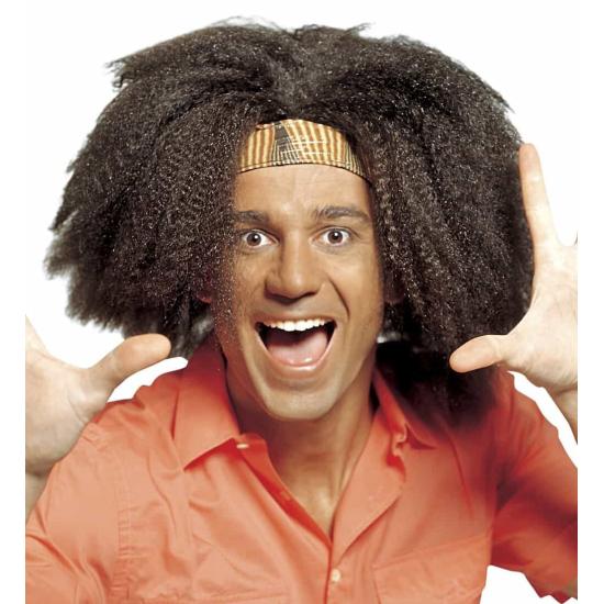 Peluca para disfraces Afro Habana.