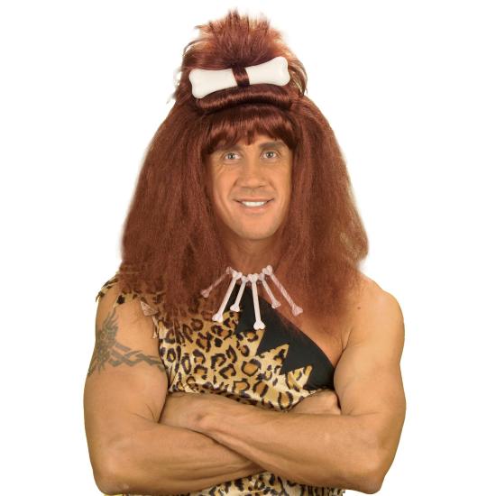 Peluca para disfraces de Cavernícola Unisex