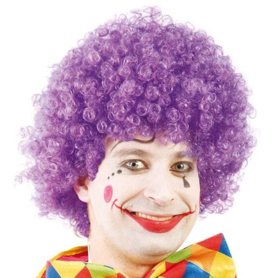 Peluca Rizos Lila