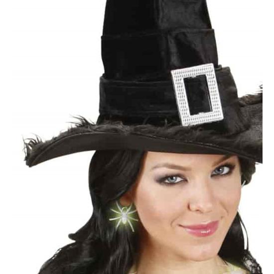 Pendientes de Arañas Fosforescente