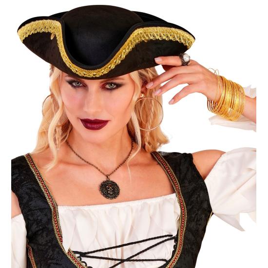 Pulseras Doradas Estilo Gitano – Set de 40 | Widmann 2983B