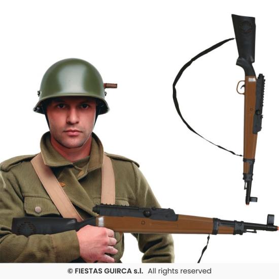 Rifle de Juguete Fusil WW II – Accesorio para Disfraz de Soldado