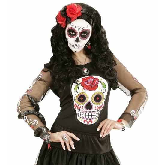 Serpiente negra moldeable de 80cm