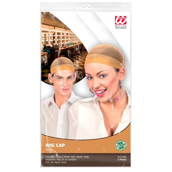 Set 2 rejillas para pelucas color carne