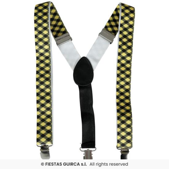 Set de Accesorios Nerd con Gafas, Pajarita y Tirantes