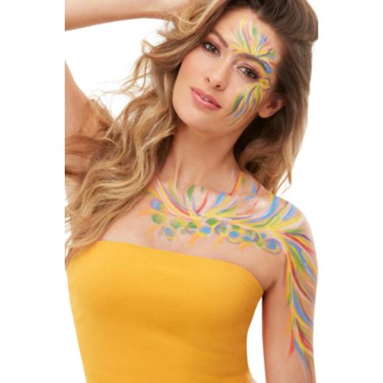 Set 7 colores Make-Up FX, Arcoíris con accesorios