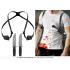 Sobaquera con 2 Cuchillos de Juguete – Accesorio Impactante para Halloween, Carnaval y Cosplay