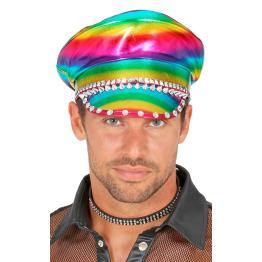 Sombrero de Rockero Arcoiris