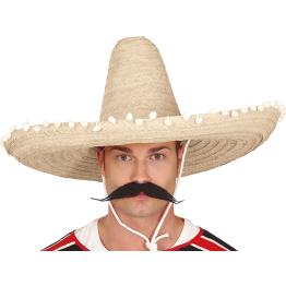 Sombrero Mexicano Paja 50 cms