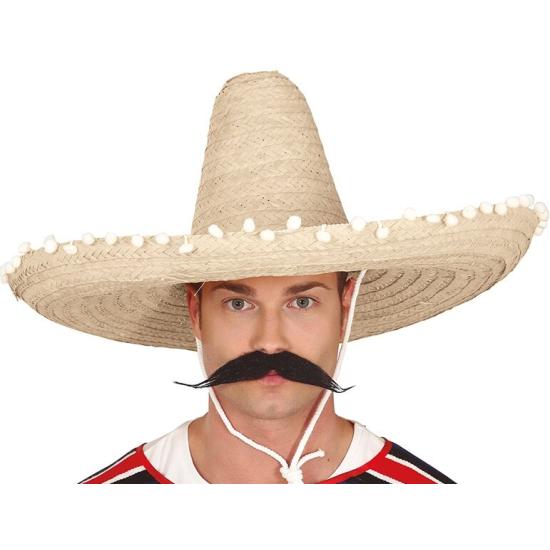 Sombrero Mexicano Paja 50 cms