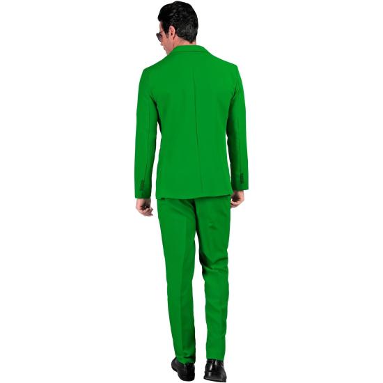 Traje de Color para Hombre, Chaqueta y pantalón, Showman, Disco Fever, Fiesta temática Casino