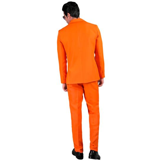Traje de Color para Hombre, Chaqueta y pantalón, Showman, Disco Fever, Fiesta temática Casino