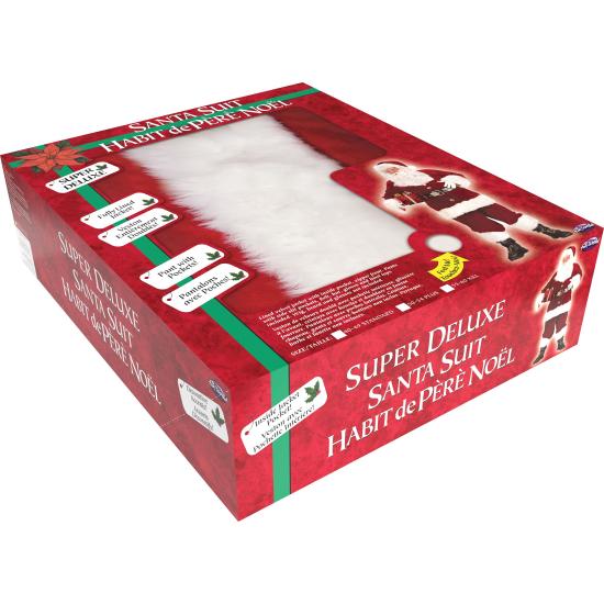 Traje de Papá Noel de superlujo