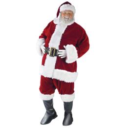 Traje de Papá Noel de terciopelo ultrafino