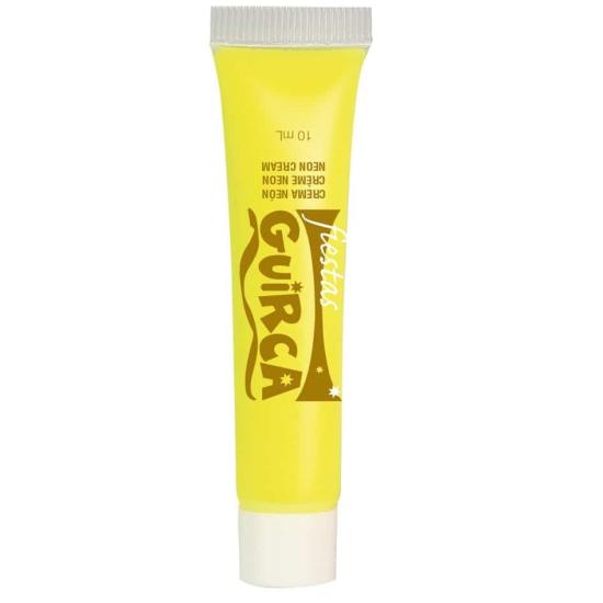 Tubo maquillaje Amarillo neón 10 ml