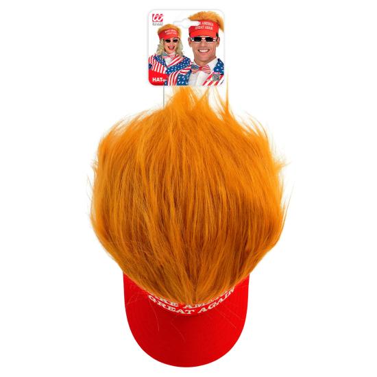 Visera con Pelo de Peluche "Make America Great Again  Donald Trump