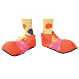 ZAPATO PAYASO NARANJA/ROSA 32 cm